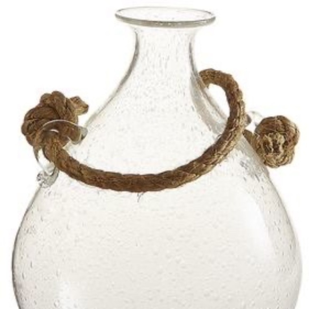 Pier 1 Imports Rope Handle Vase - Picture 2 of 4